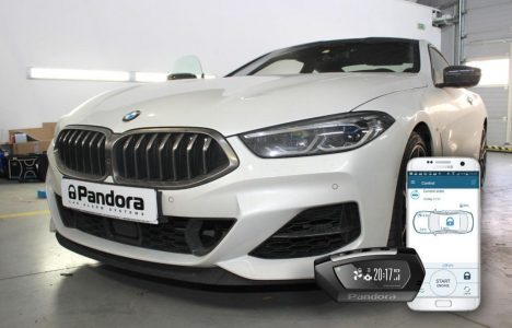 Pandora Alarmanlage in einem BMW